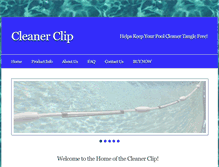 Tablet Screenshot of cleanerclip.com